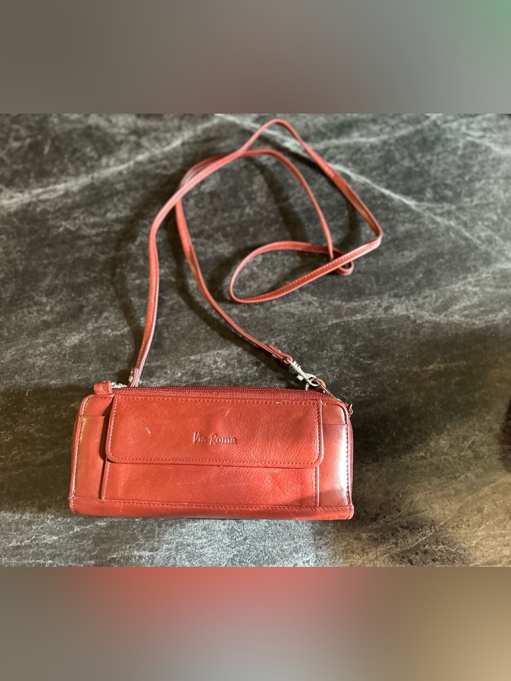 Rectangular oversized wallet purse - Picture 3 of 12